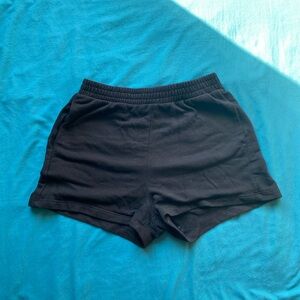 H&M Black Sweatshorts